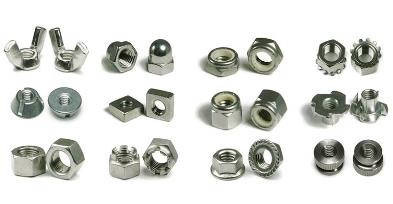 انواع مهره صنعتی